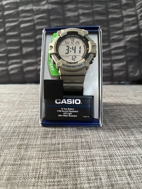 Casio Digital Watch in Light Olive and Black